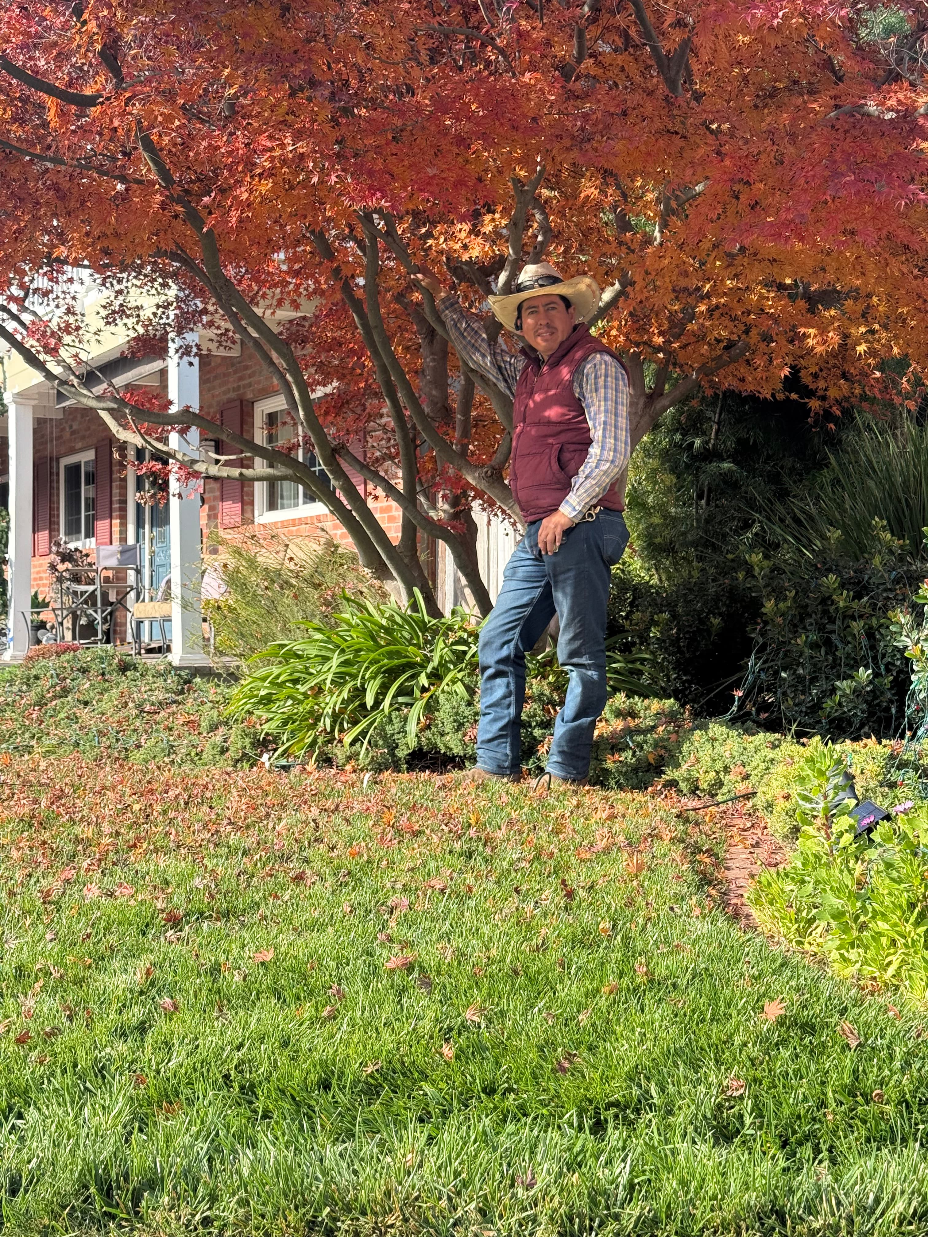 Fortino Cisneros, founder of Fortino Cisneros Landscaping